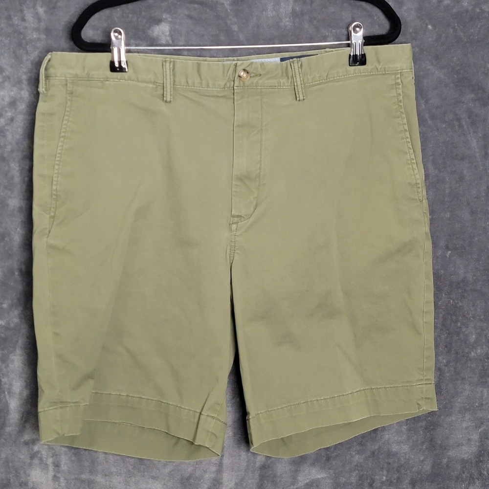 Polo Ralph Lauren Chino Shorts Mens 38 Blue Grey Green Stretch Bundle Preppy Dad - Picture 9 of 16